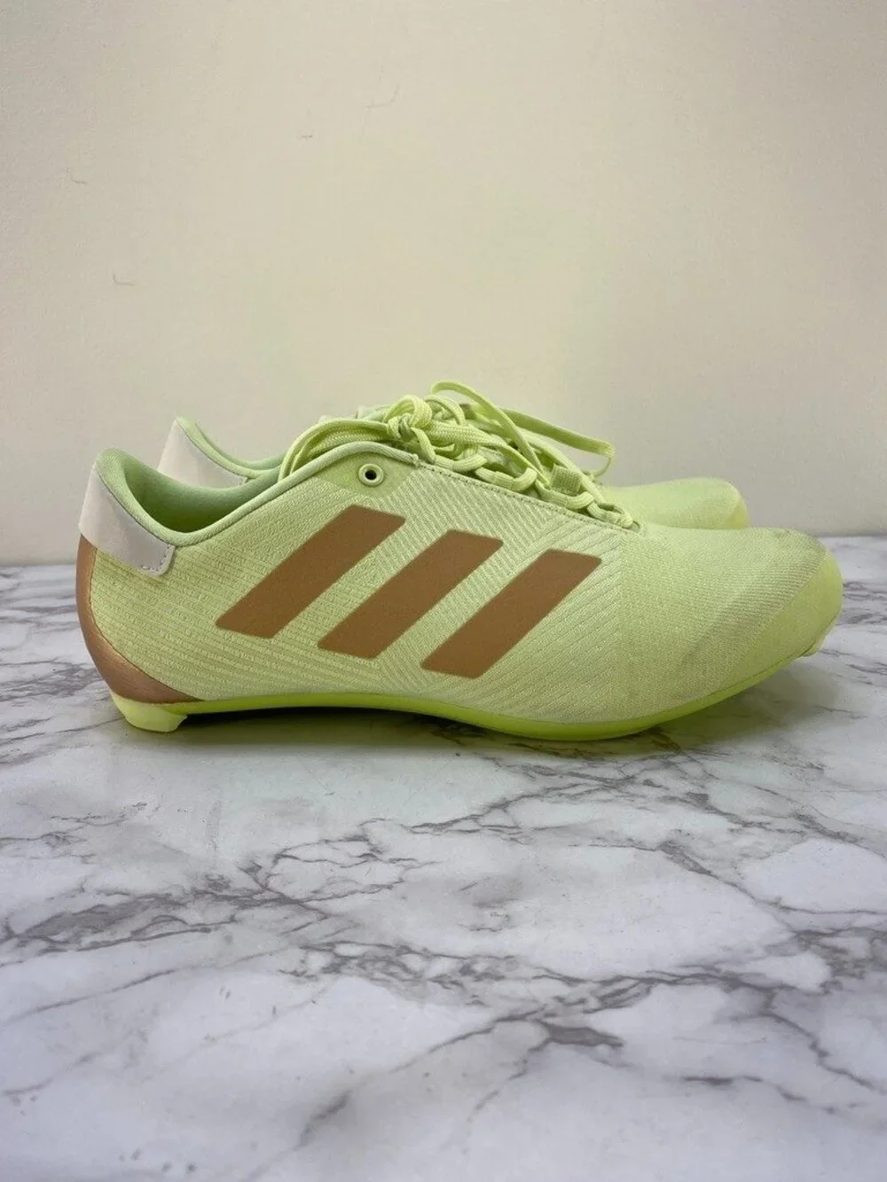 adidas The Road Cycling Shoes Men's Lime Pulse Green Copper GW5328 SZ 7.5